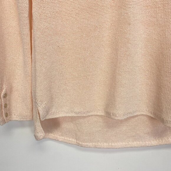 J. McLaughlin Light Pink Knit Beach Sweater - Picture 4 of 12